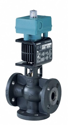 Siemens MXF461.. Modulating control valves with magnetic actuators, PN 16