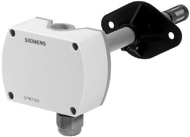 Siemens QFM31..Duct sensors for rel. humidity / temperature for demanding requirements