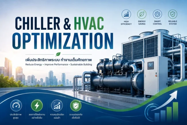 ระบบ Chiller & HVAC Optimization ระบบ Chiller & HVAC Optimization