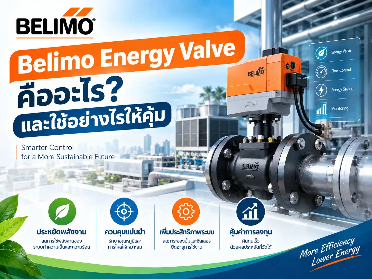 Belimo Energy Valve คืออะไรและใช้อย่างไรให้คุ้ม